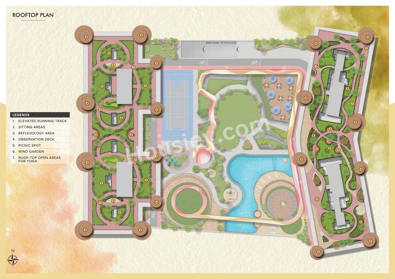 Maximus Residency Floor plan 3