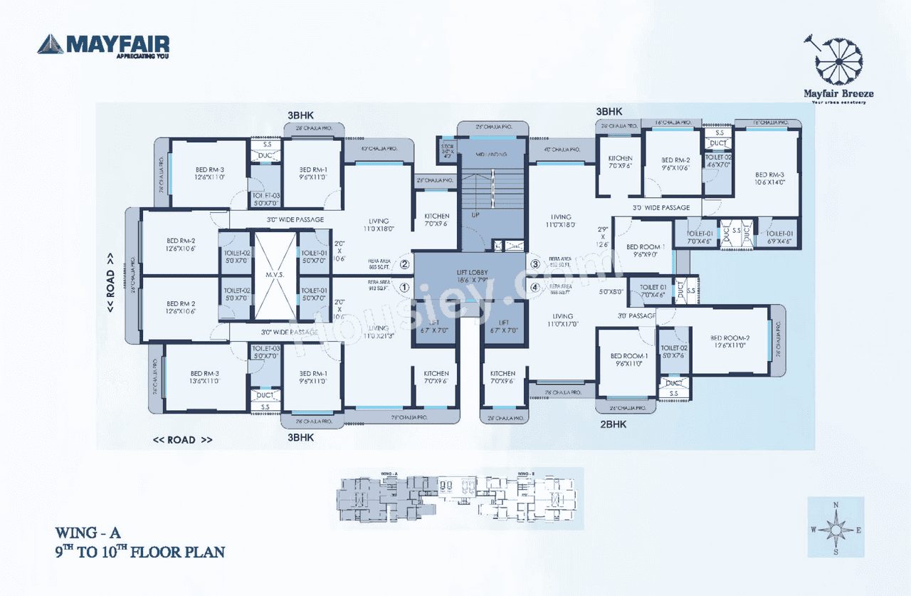 Mayfair Breeze Floor plan 1