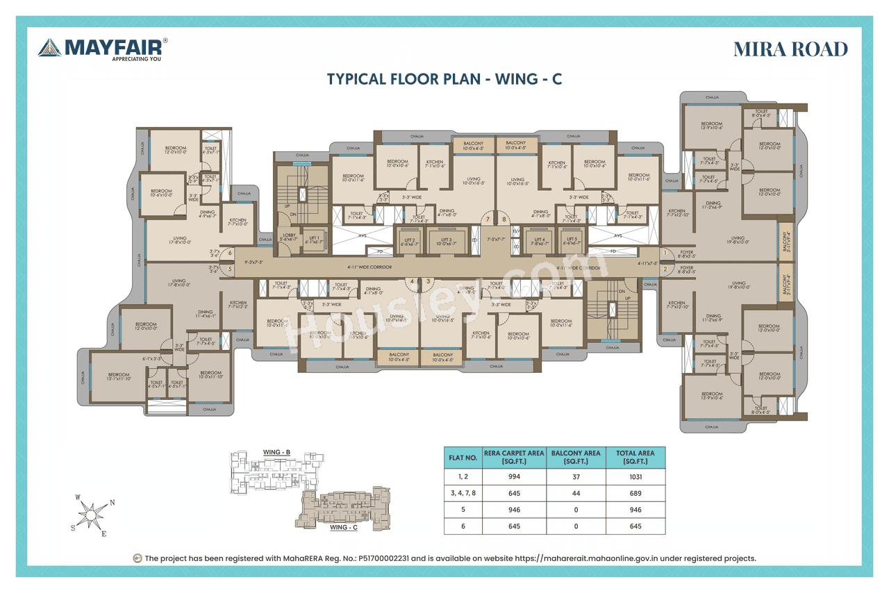 Mayfair Palmeira Floor plan 2