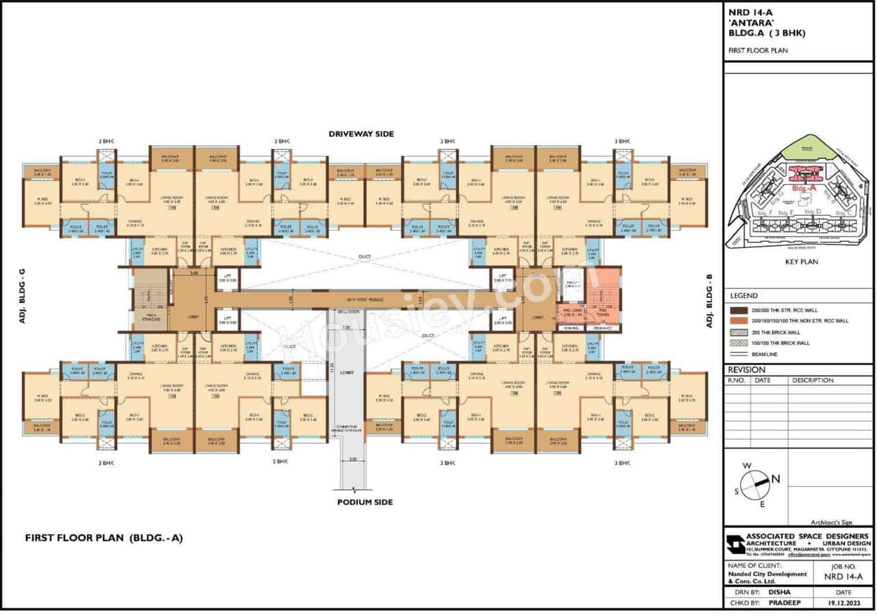 MCG Nanded City Floor plan 1