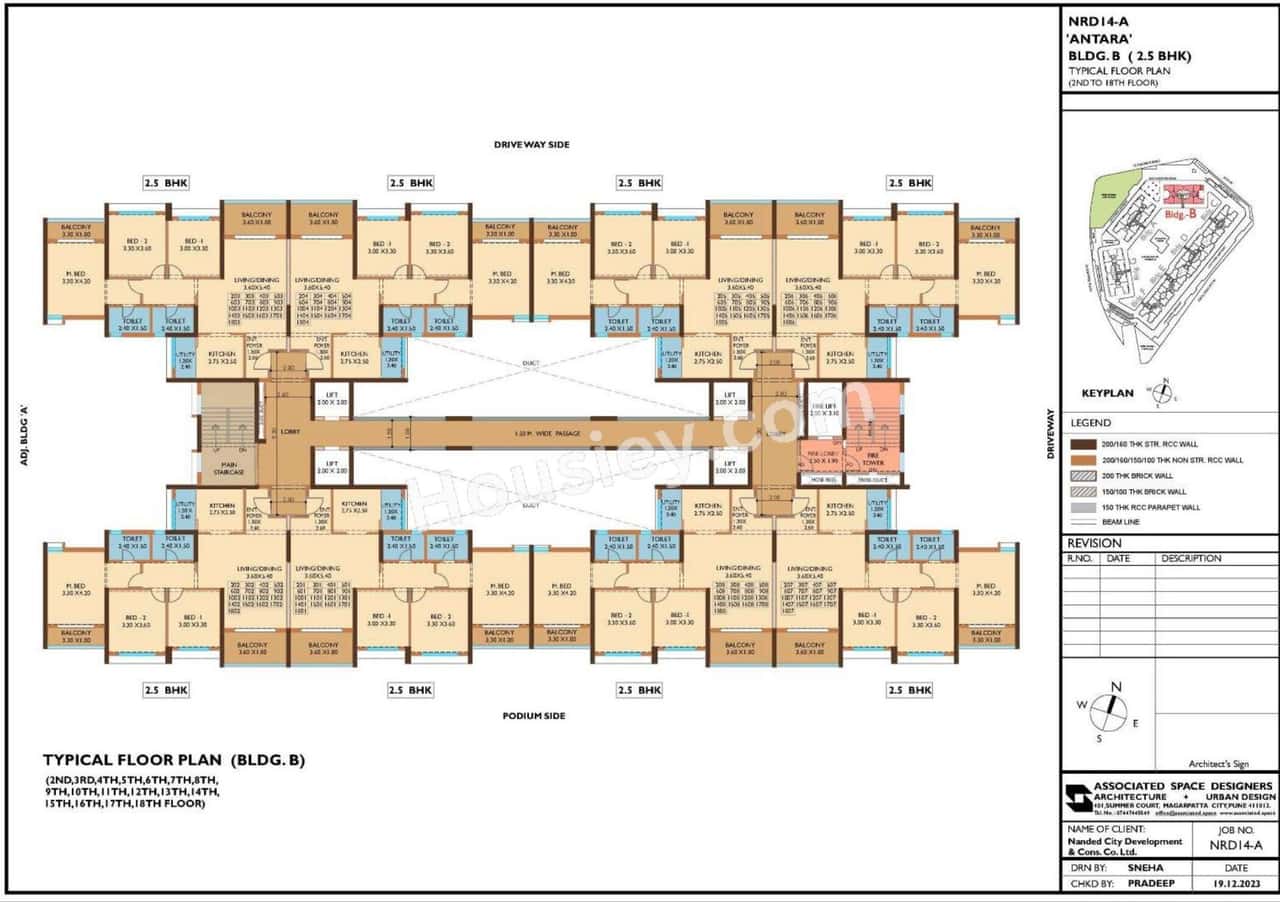 MCG Nanded City Floor plan 4