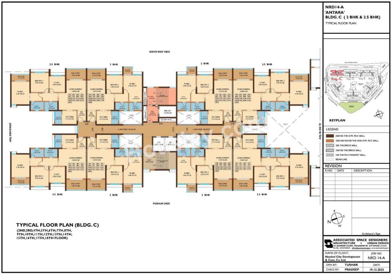 MCG Nanded City Floor plan 6