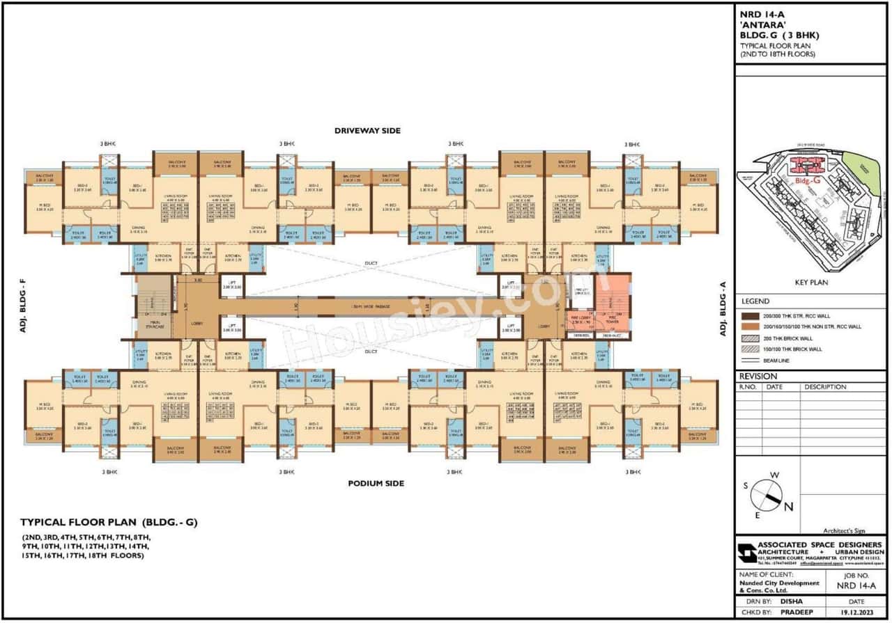 MCG Nanded City Floor plan 14