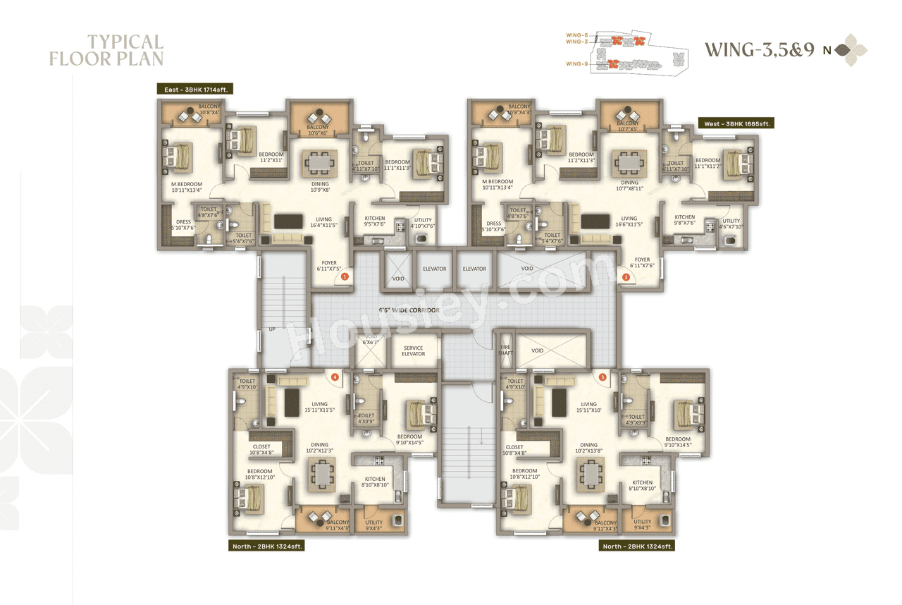 MEDA East Winds Floor plan 3