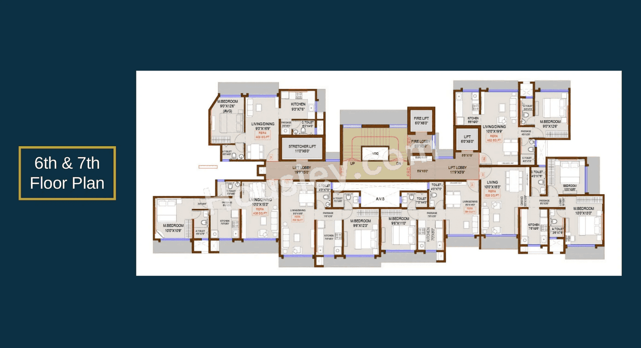 Meghna Rivaan Floor plan 1