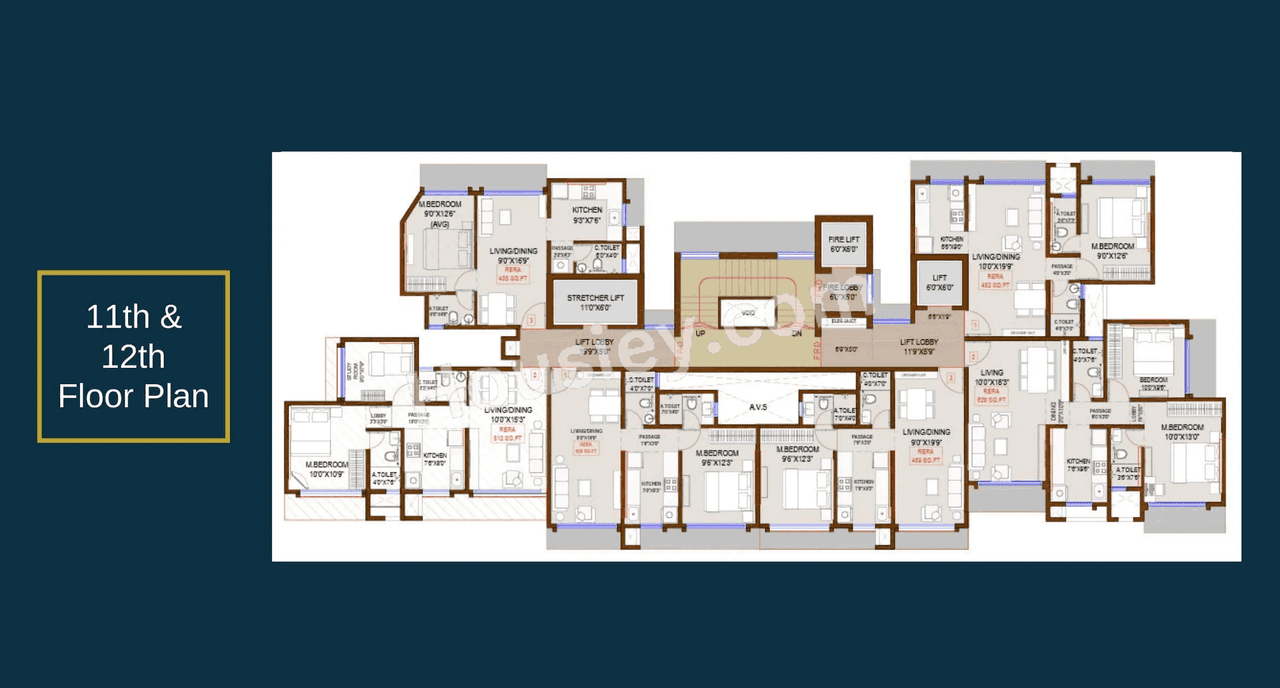 Meghna Rivaan Floor plan 2