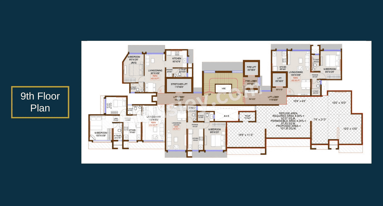 Meghna Rivaan Floor plan 5