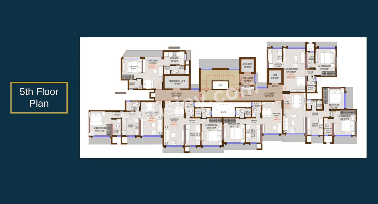 Meghna Rivaan Floor plan 7