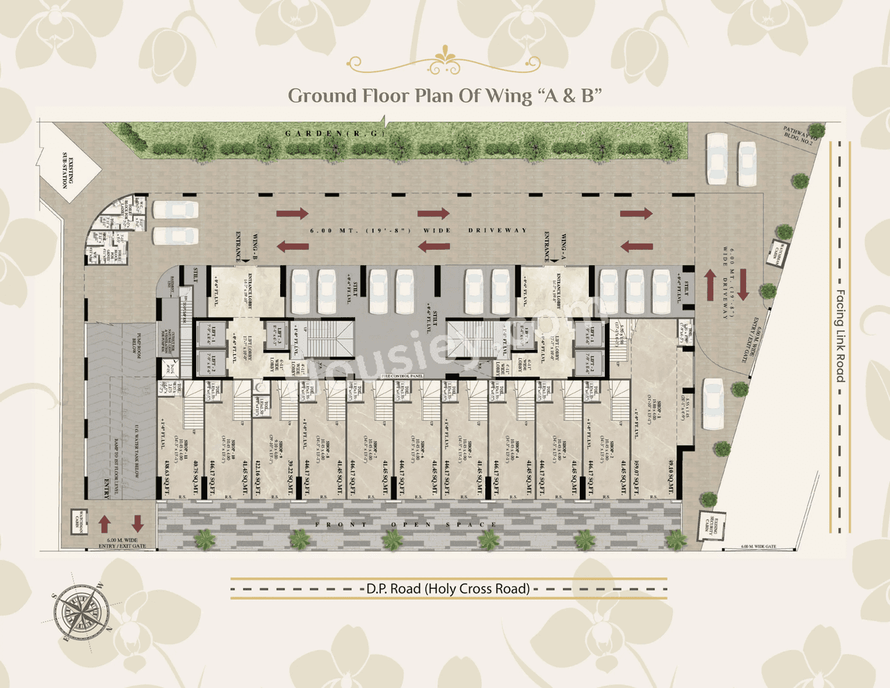 MG White Orchid Residency Master Plan