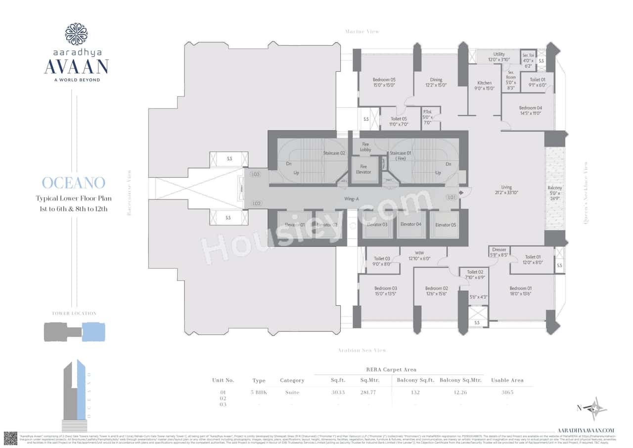 MICL Aaradhya Avaan Floor plan 3