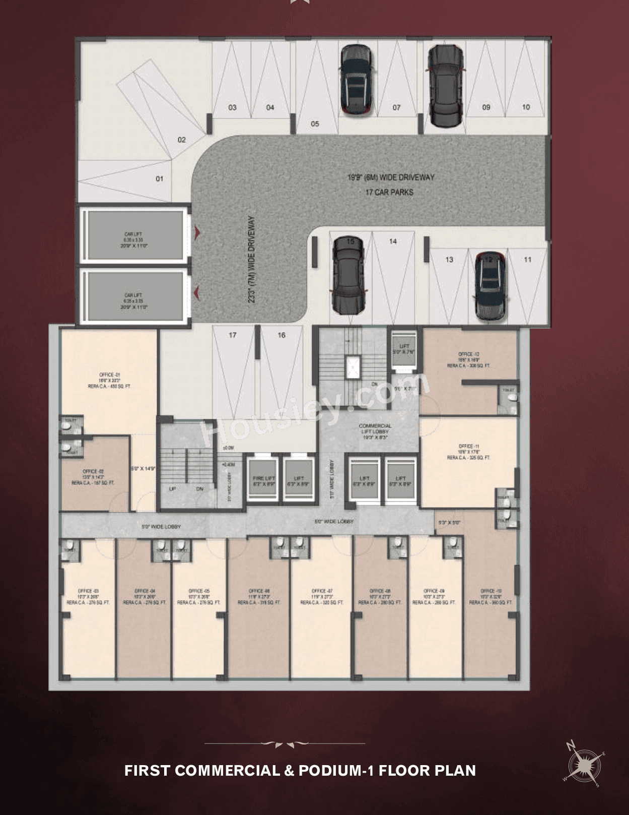 Mindset Aum Laxmi Kusum Floor plan 3