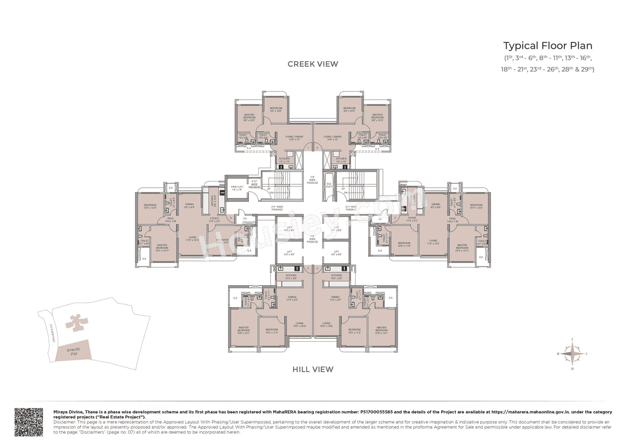Miraya Divine Floor plan 1