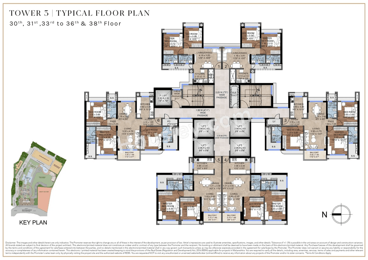 Miraya Divine Floor plan 3