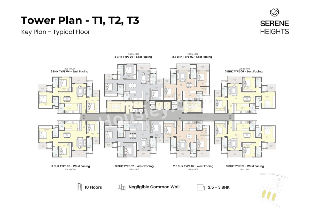 Modern Spaaces Serene Heights Floor Plan