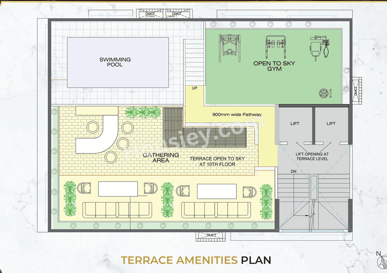 Modirealty Ashoka Floor plan 1