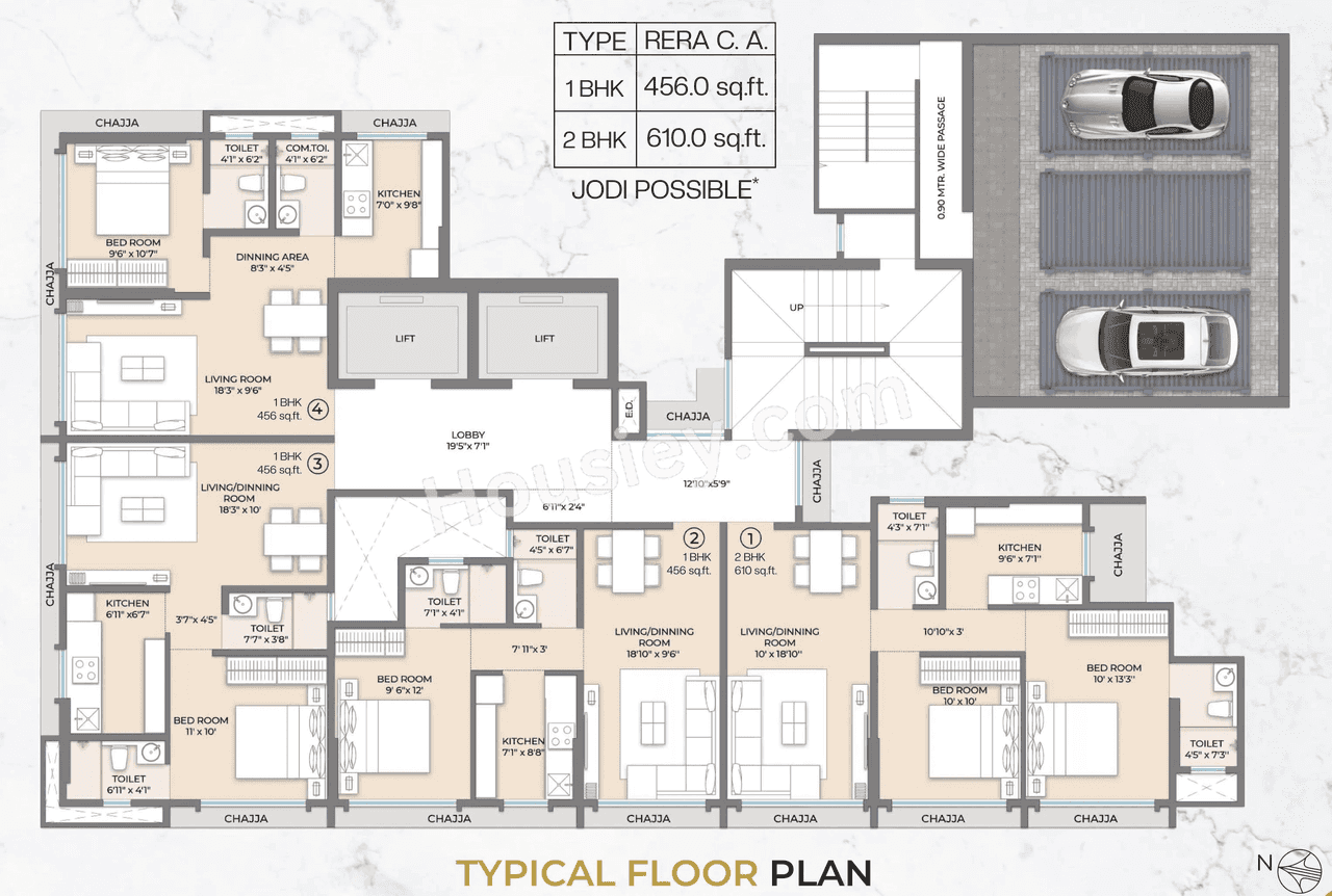 Modirealty Olive Floor plan 2