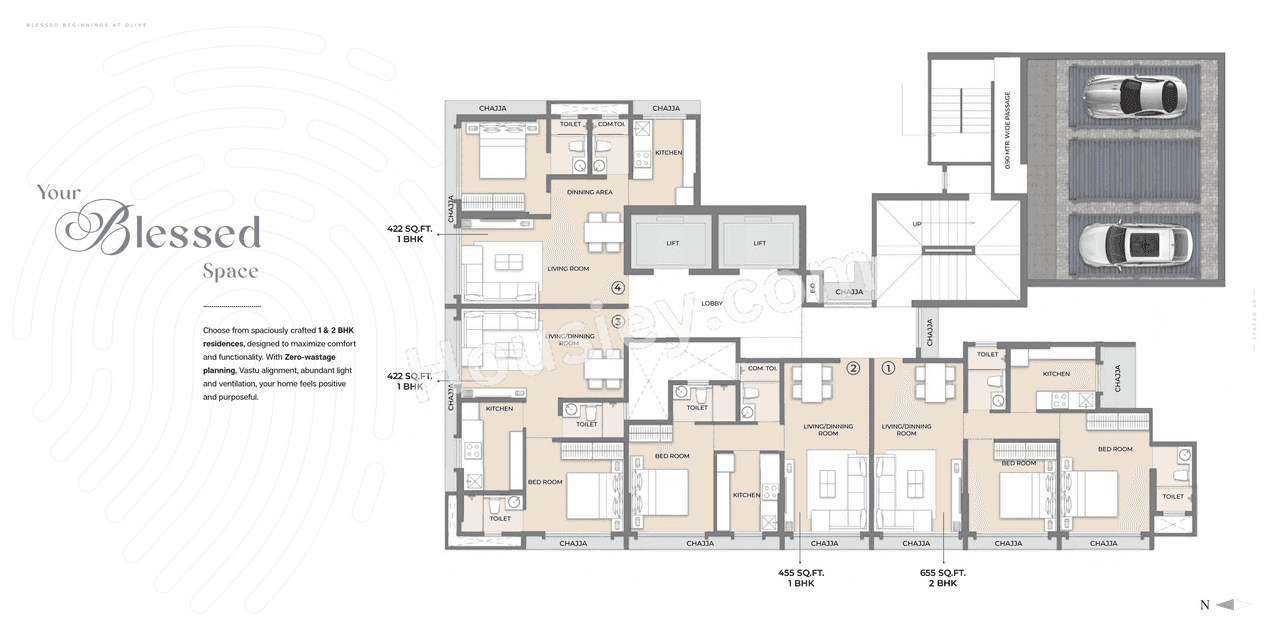 Modirealty Olive Floor plan 4