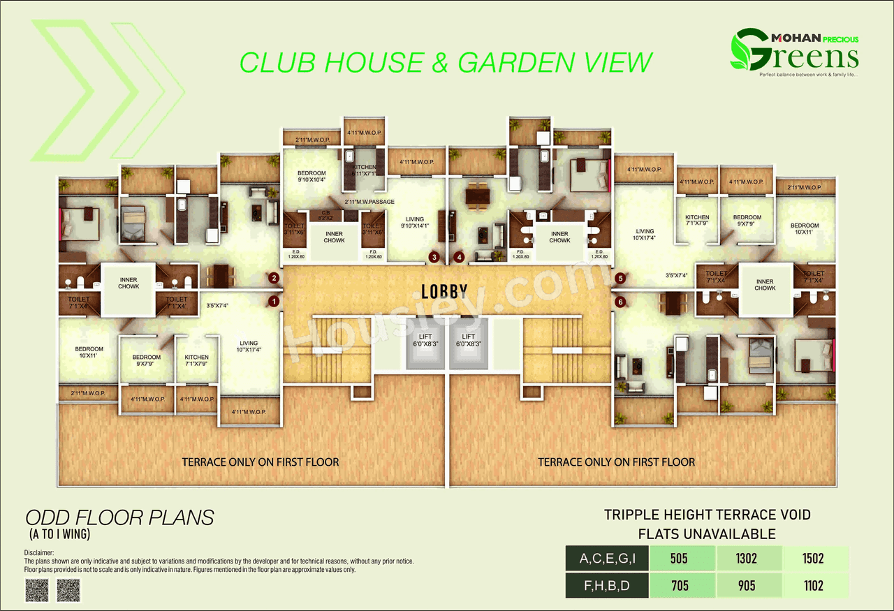 Mohan Precious Greens Floor plan 4