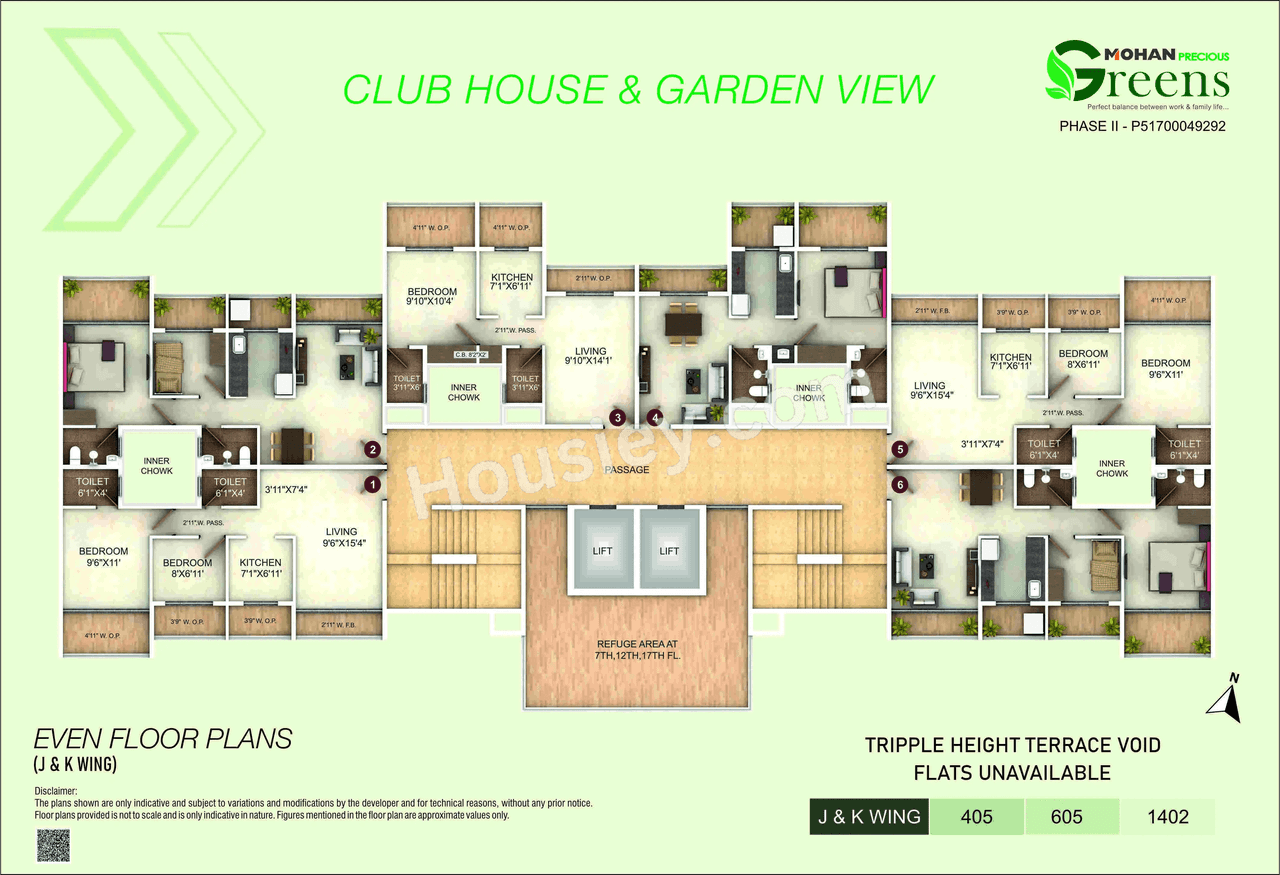 Mohan Precious Greens Floor plan 5