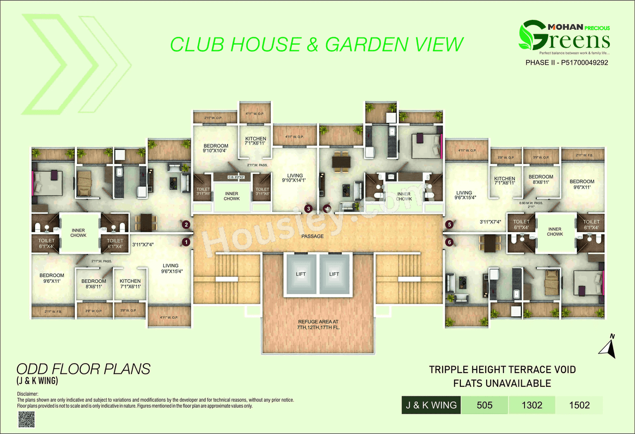 Mohan Precious Greens Floor plan 6