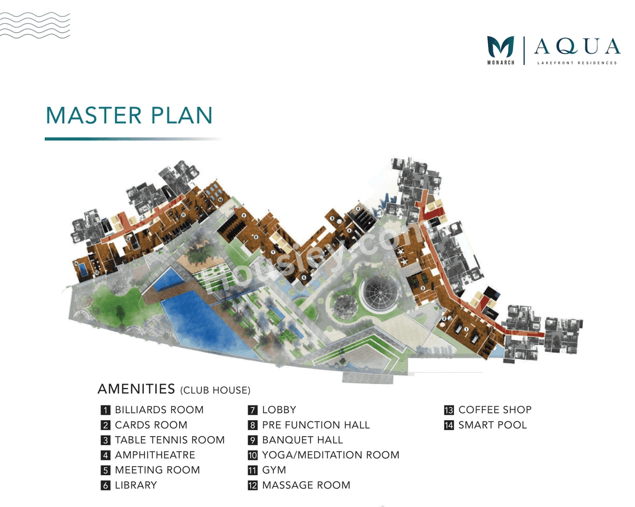 Monarch Aqua Floor plan 1