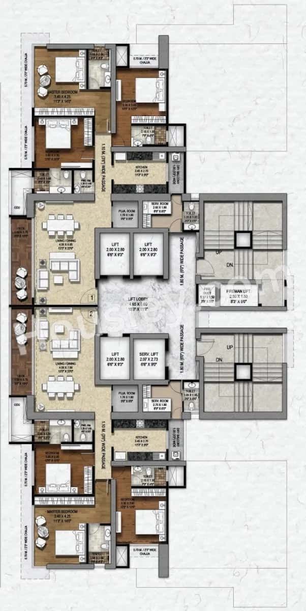 Moraj Opulence Floor Plan