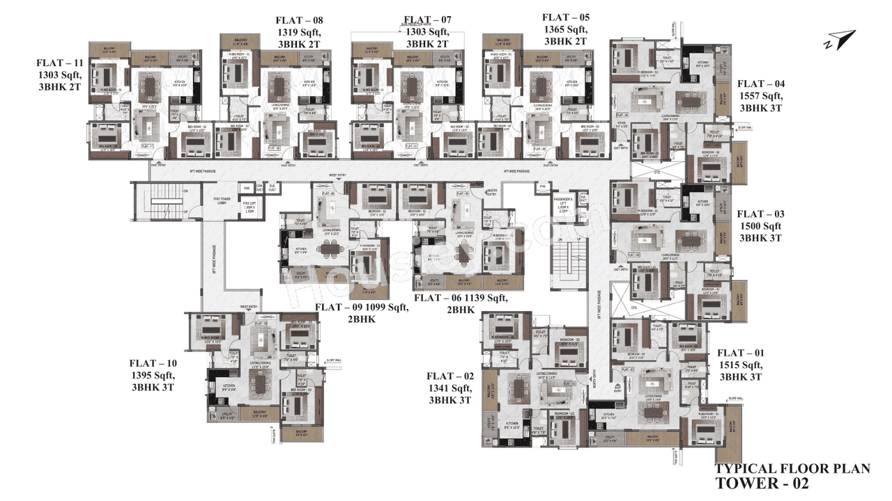 MSR Passion Square Floor plan 2