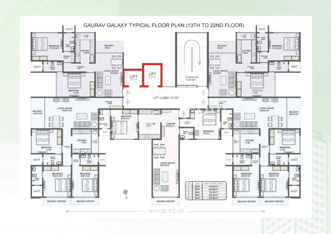 Multi Space Gaurav Galaxy Master Plan