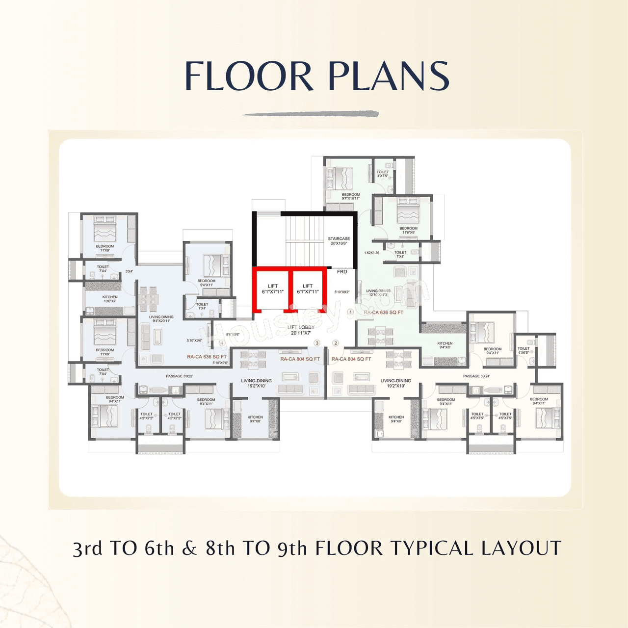 Multi Space Skylark Heights Floor plan 1