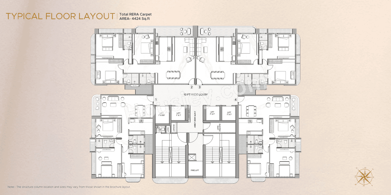 Multistar Autograph Residency Floor Plan