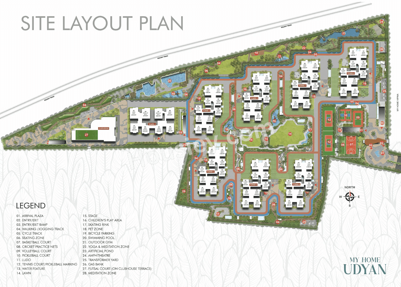 My Home Udyan Floor plan 2