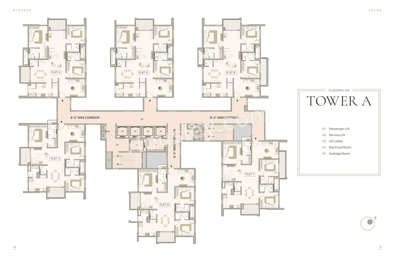Myscape Palma Floor plan 1