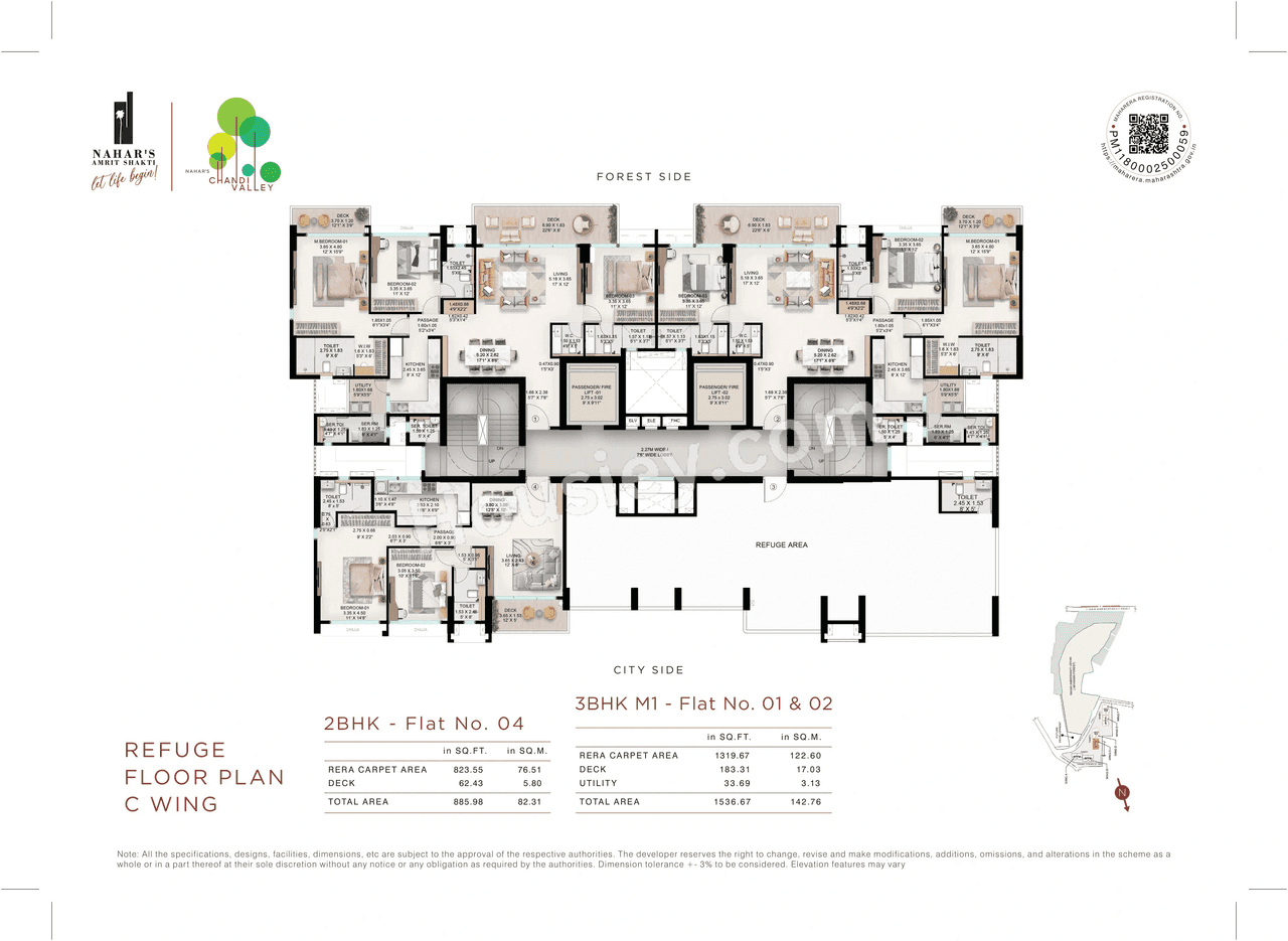 Nahar Chandi Valley Floor plan 1