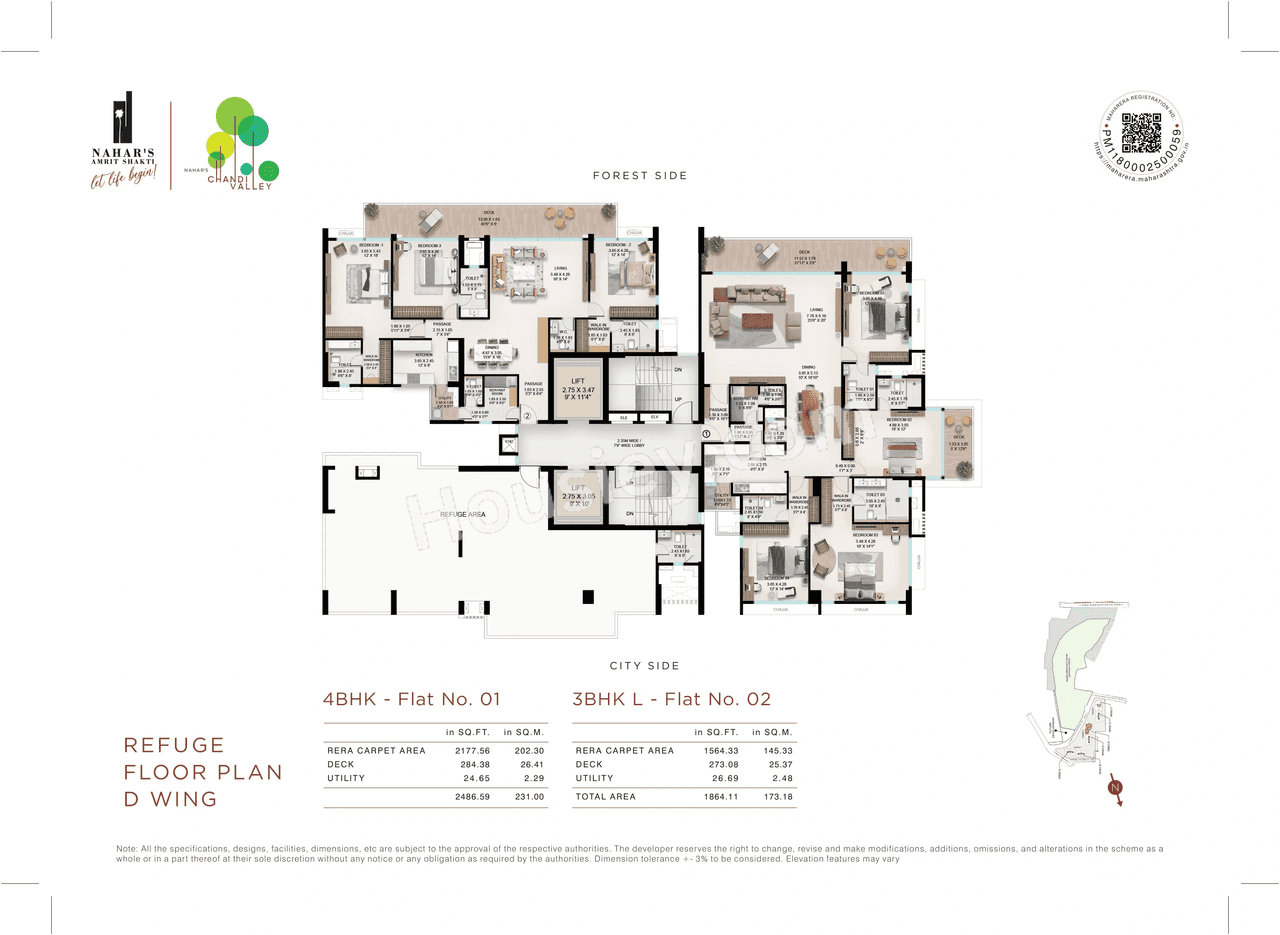 Nahar Chandi Valley Floor plan 2