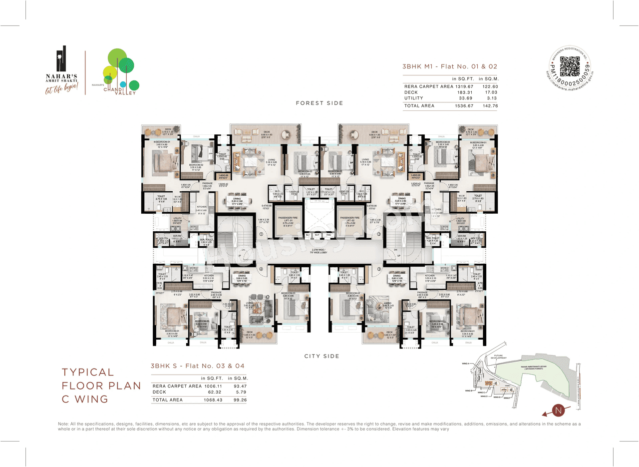 Nahar Chandi Valley Floor plan 3