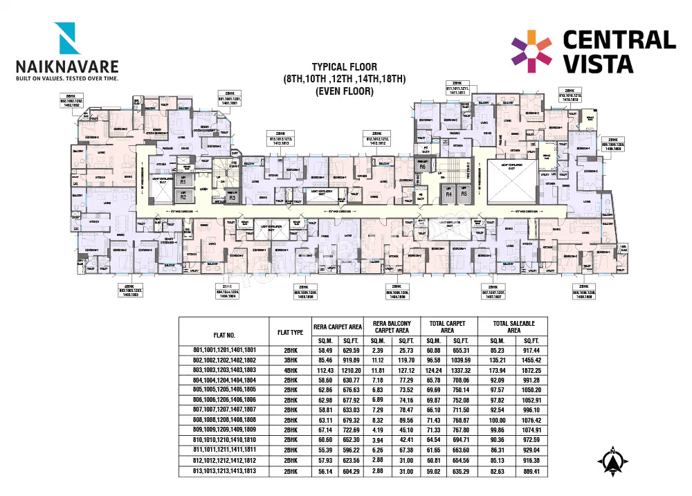 Naiknavare Central Vista Floor plan 1