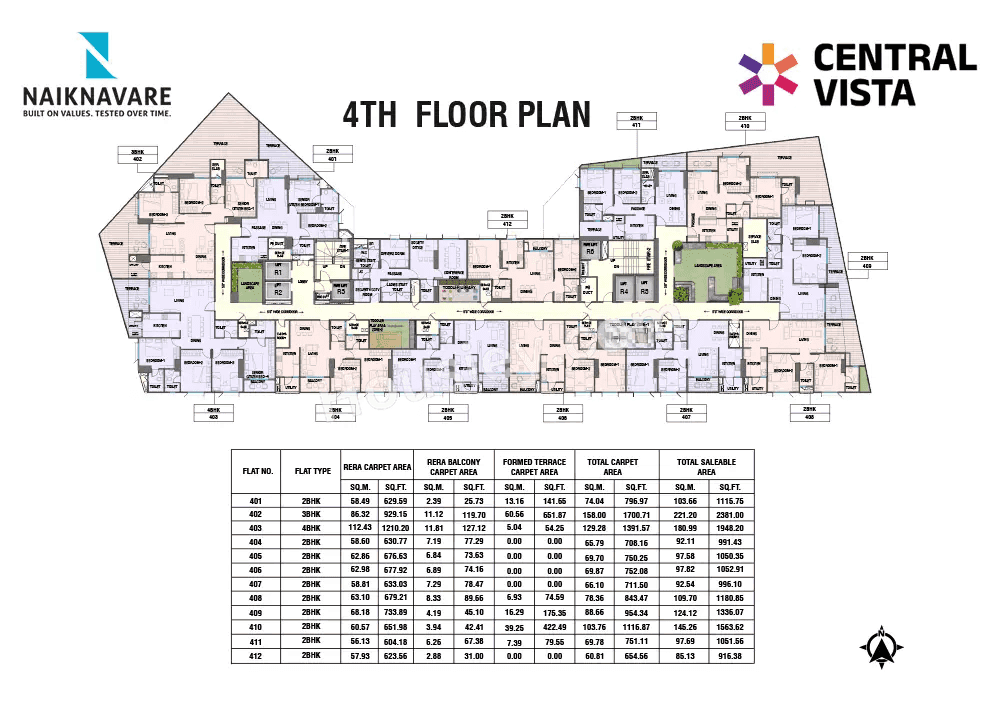Naiknavare Central Vista Floor plan 2