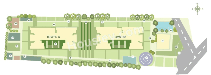 Nambiar Millenia Floor Plan