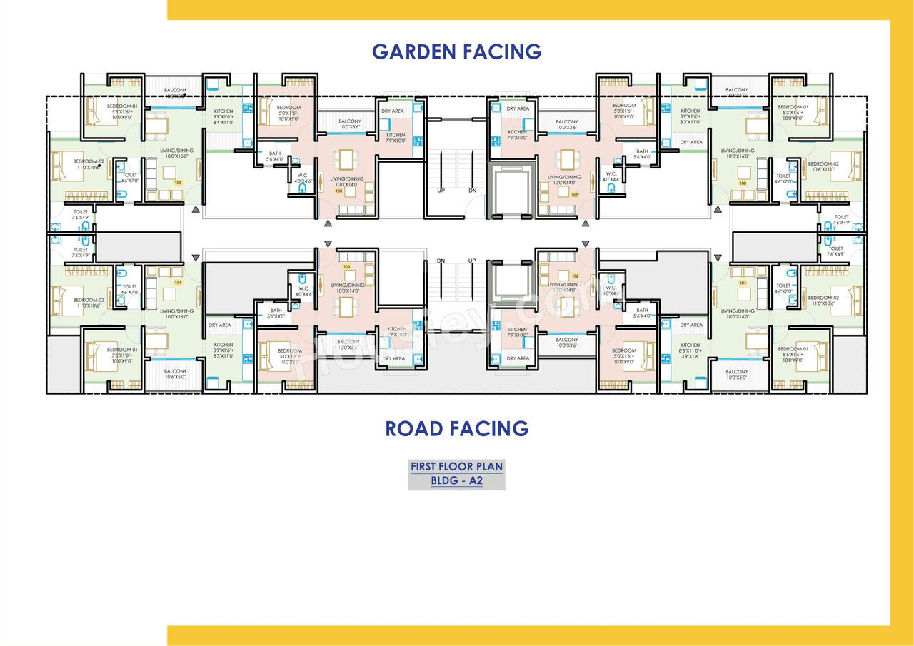 Namrata Happycity Varale Floor plan 5