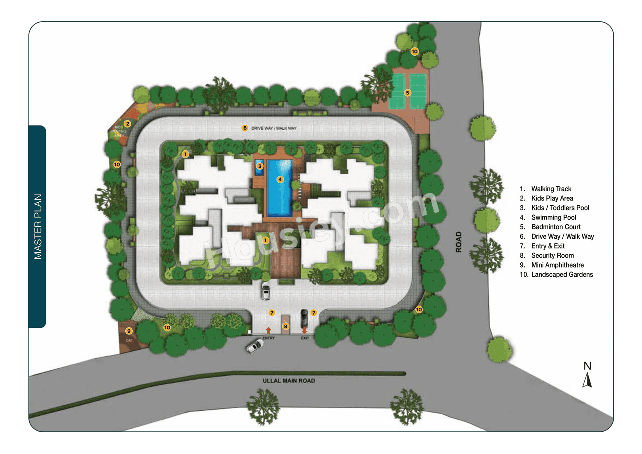Navami Chamara Heights Floor plan 1