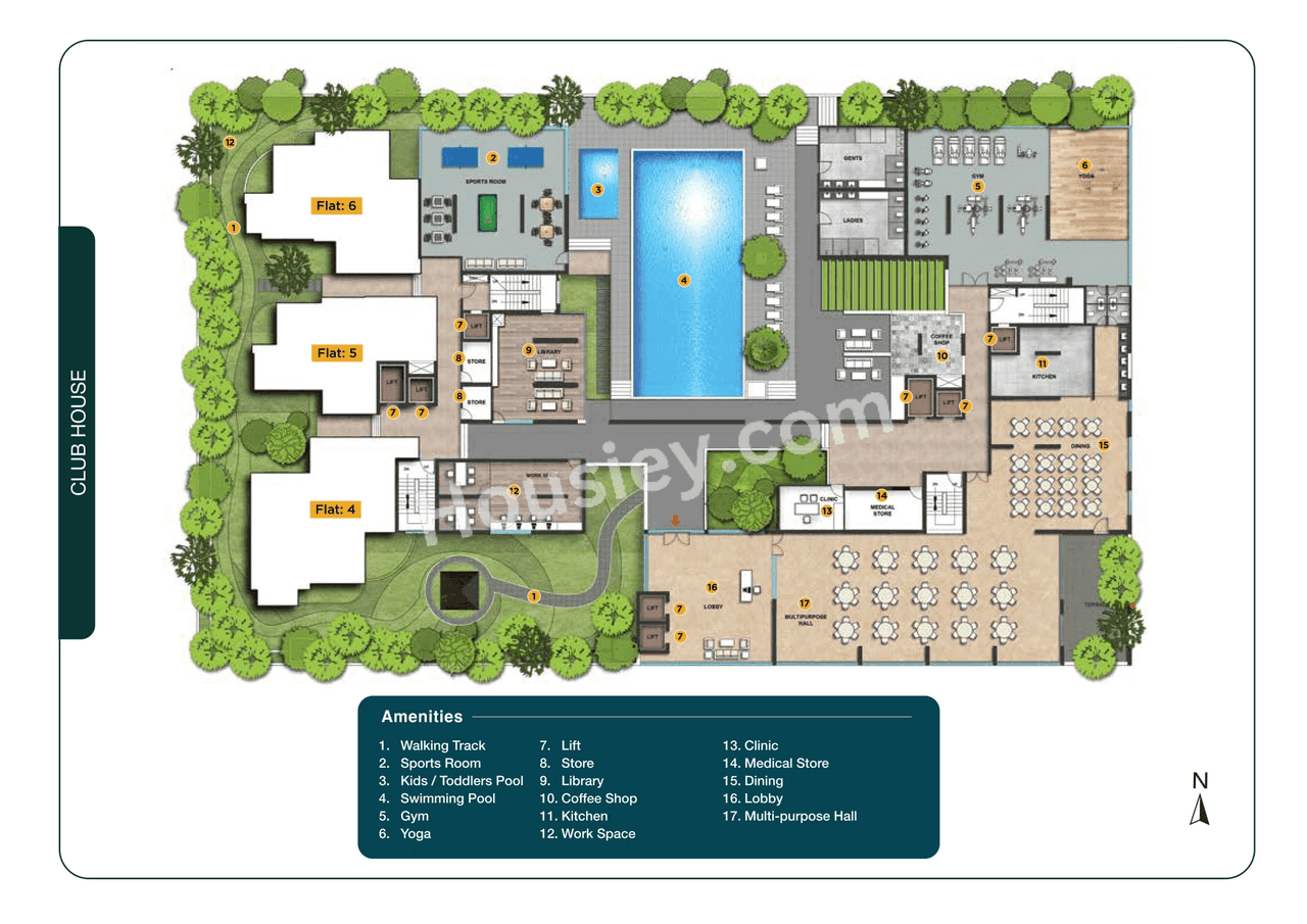 Navami Chamara Heights Floor plan 2