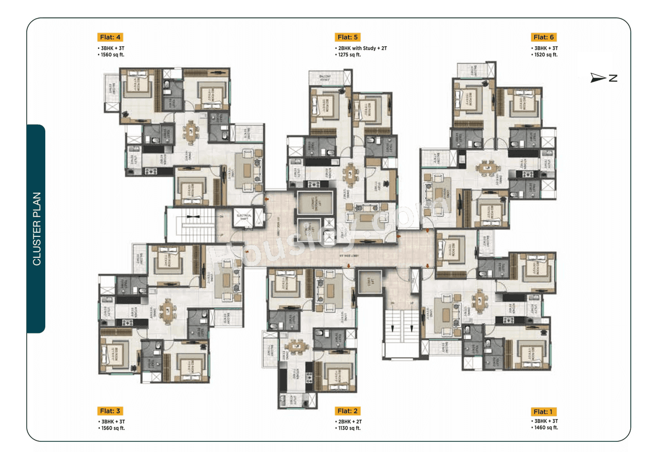 Navami Chamara Heights Floor Plan