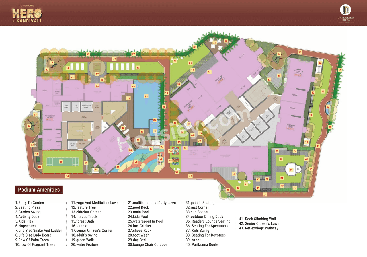 Navkarmik Shiv Vardaan Floor plan 1