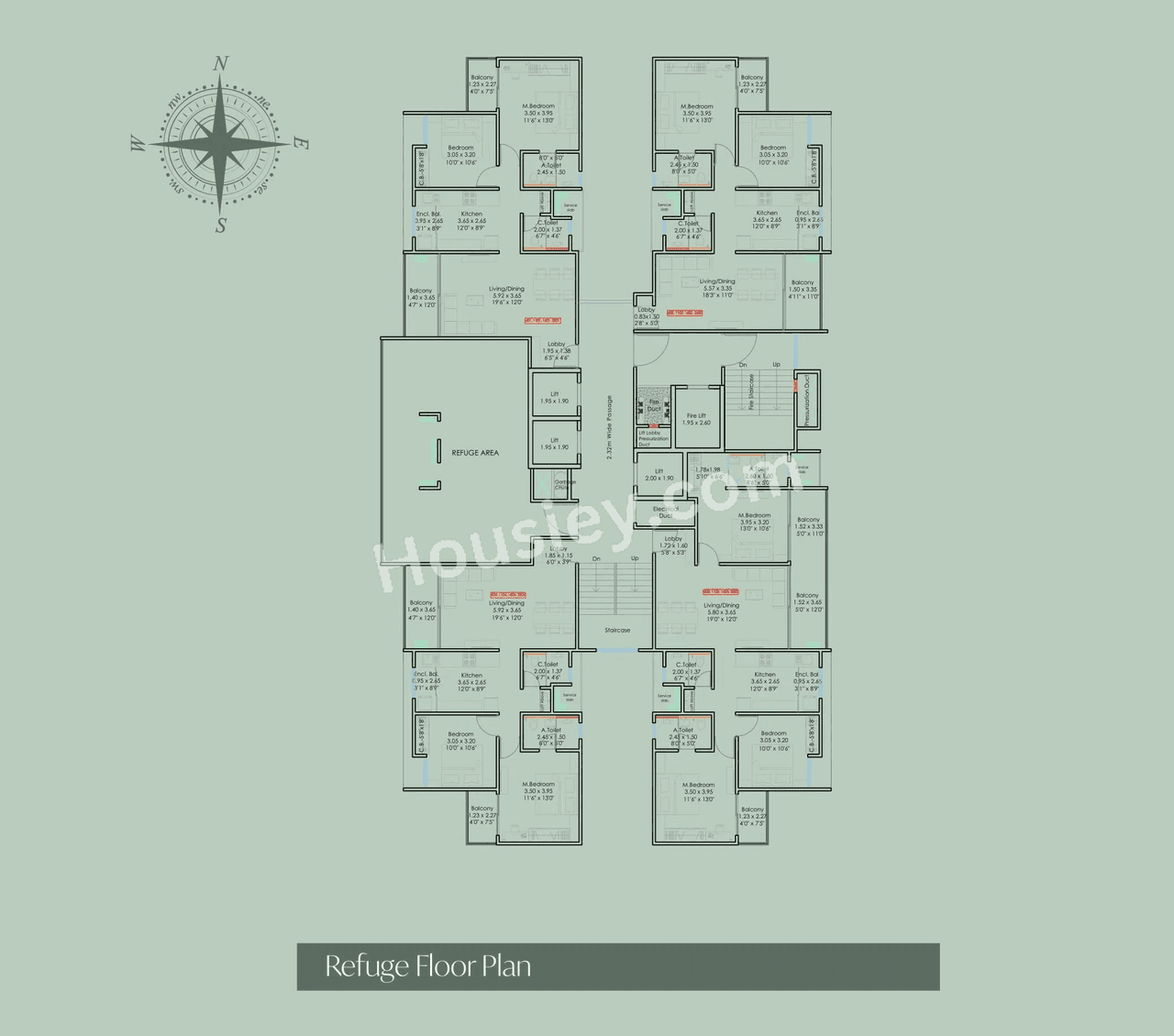NB Swanandi Blossom Floor plan 4