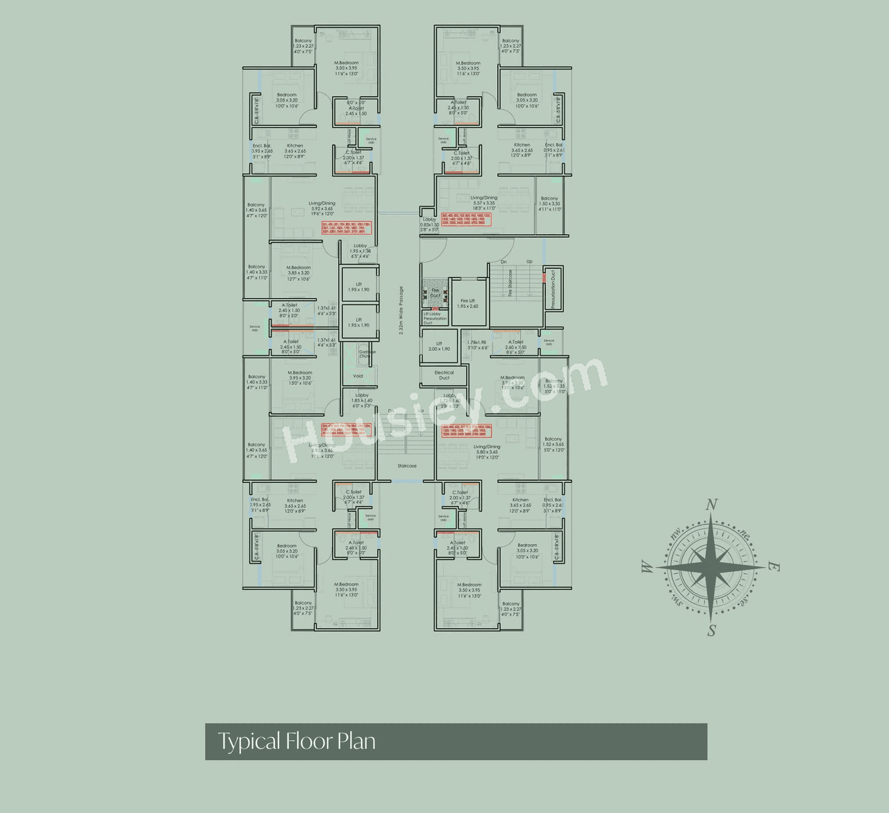 NB Swanandi Blossom Floor plan 5