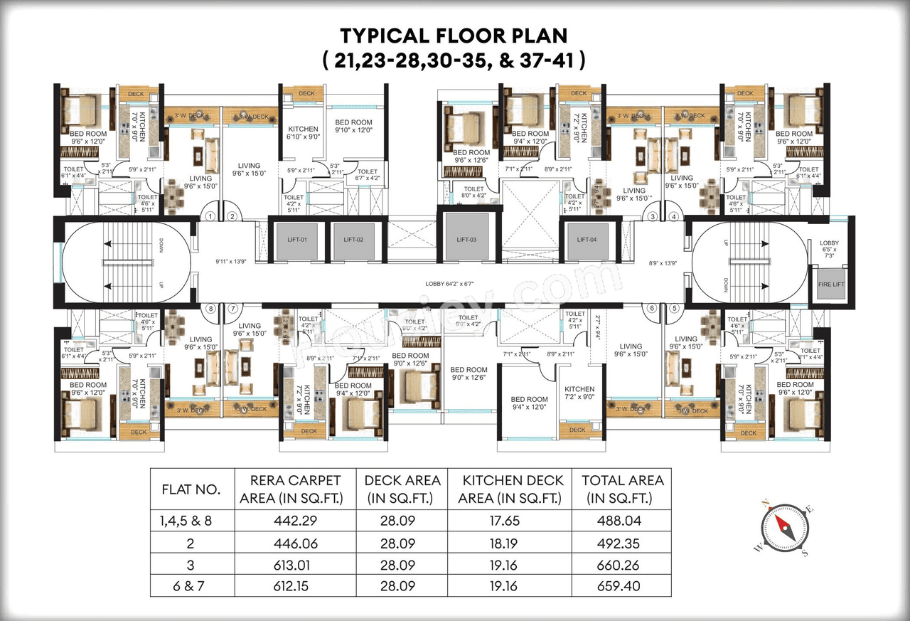 Neelam Stellar Floor plan 3