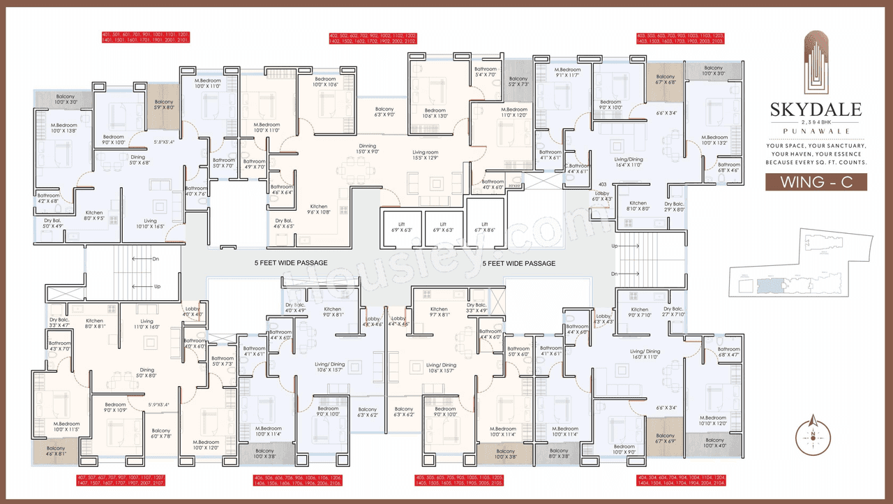 Nexus Skydale Floor plan 3