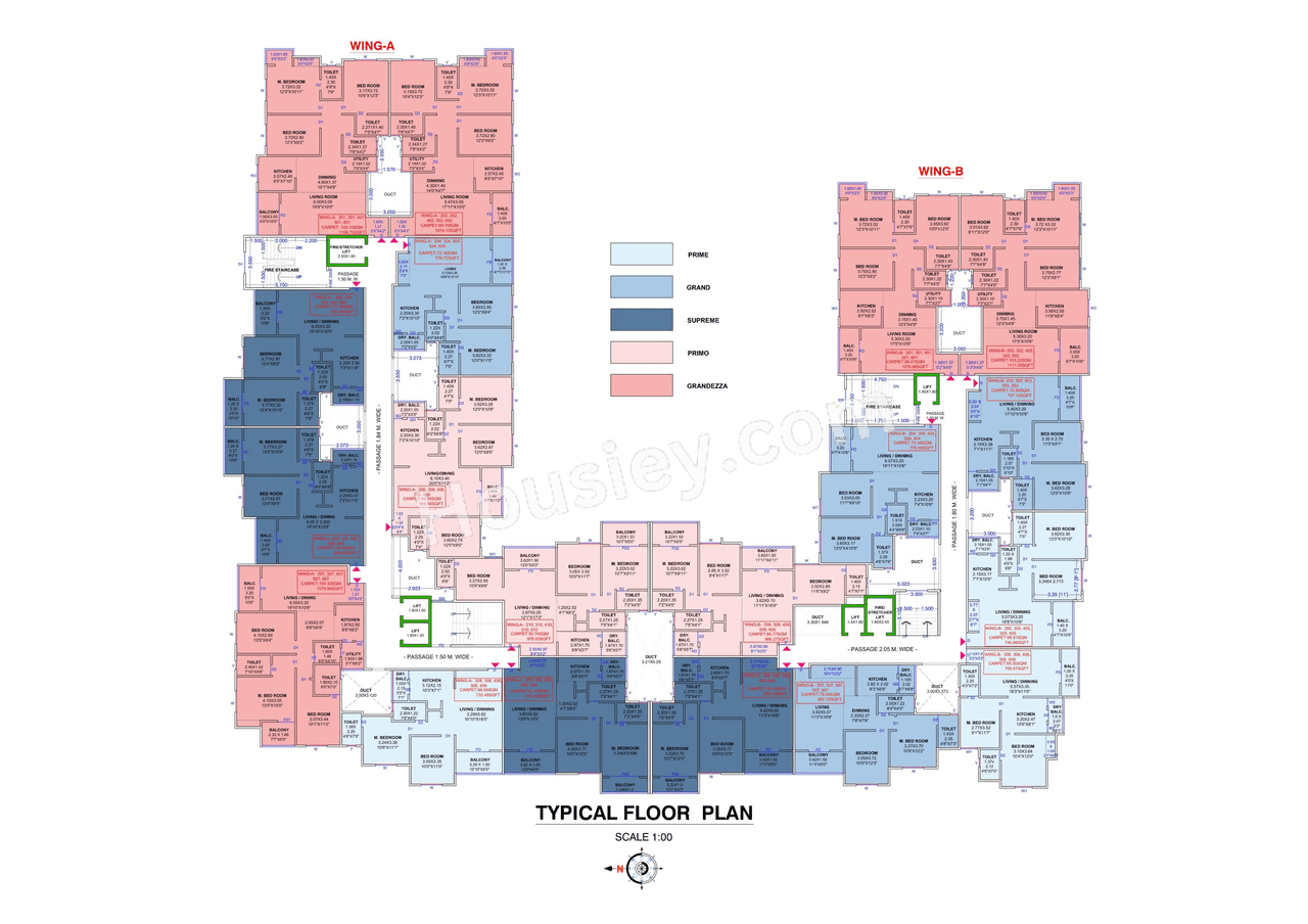 NG Nandanvan Floor Plan