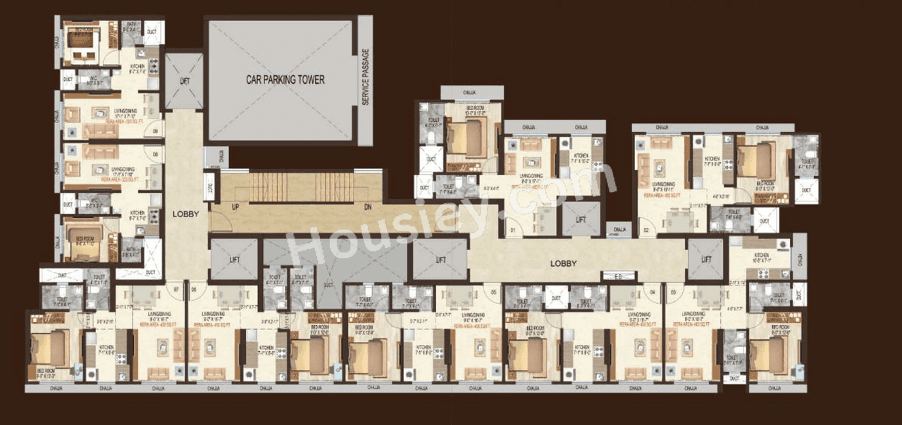 Nicco Ashtavinayak Apartments Master Plan