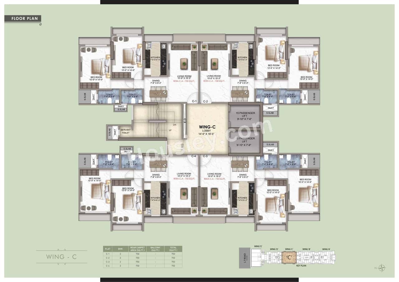 Nicco Vanashri Floor plan 4